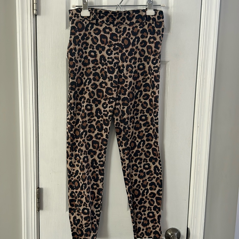 Animal print pants